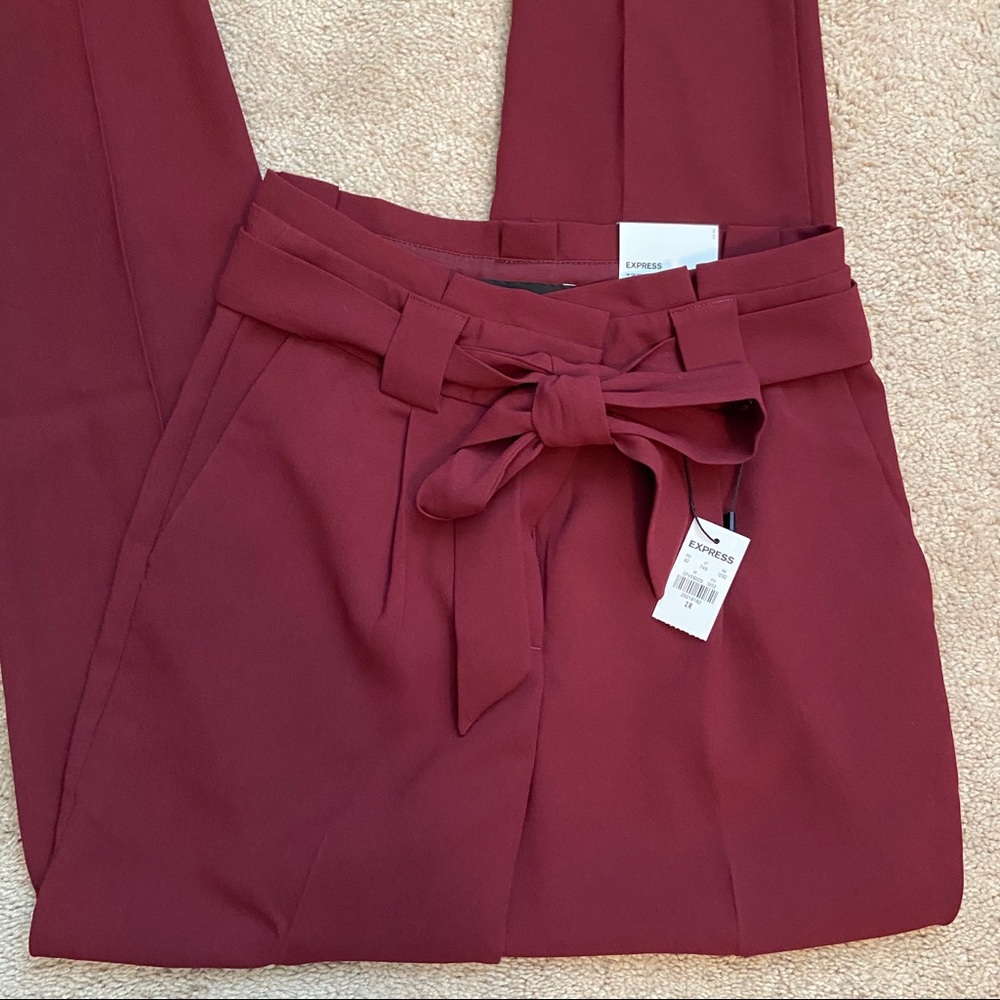 Express Ankle High Rise Dress Pant